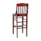 Flash Furniture Barstool, Mahogany Wood XU-DG-W0006BAR-MAH-GG - alternate 6